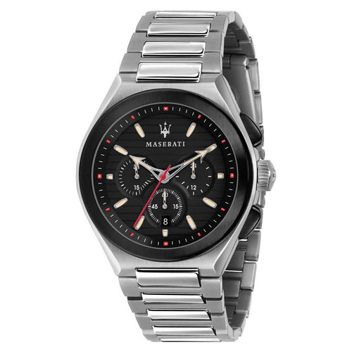 Orologio MASERATI uomo Triconic cronografo acciaio / nero