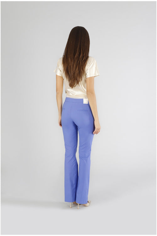 PANTALONE A ZAMPA TESSUTO SUPERSTRETCH