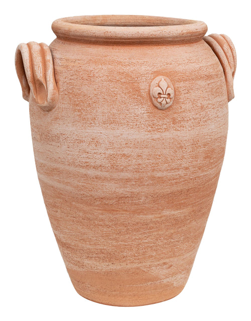 Biscottini PORTAOMBRELLI ANFORA/ORCIO CON MANICI IN TERRACOTTA FATTO A MANO SUL TORNIO PER PIANTE E FIORI L36XPR34XH46 CM