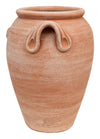 Biscottini PORTAOMBRELLI ANFORA/ORCIO CON MANICI IN TERRACOTTA FATTO A MANO SUL TORNIO PER PIANTE E FIORI L36XPR34XH46 CM