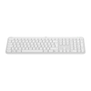 Logitech K950 Signature Slim tastiera Ufficio RF senza fili + Bluetooth QWERTZ Tedesco Bianco