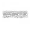Logitech K950 Signature Slim tastiera Ufficio RF senza fili + Bluetooth QWERTZ Tedesco Bianco