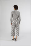 PANTALONE PALAZZO IN POPELINE STAMPATO