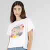 TSHIRT A SCATOLINA MANICA CORTA STAMPA CAPRI