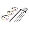 HYTE LS10 Universale Kit di illuminazione per case del computer (HYTE LS10 RGB LIGHT STRIPS BLK 3PK + NP)