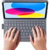 DEQSTER Slim PRO Keyboard fr iPad 10.9 [10. Gen.], iPad Air 11 [4./5. Gen.] und iPad Pro 11, QWERTY Layout (SLIM PRO KEYBOARD 10.9IN [10 - GEN.]/IPAD AIR/IPAD PRO 11IN UK-)