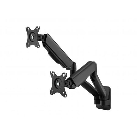 Supporto staffa a parete Equip 650138- per doppio Schermo TV Led, Lcd, Plasma da 17" a 32" - VESA max 100x100 mm