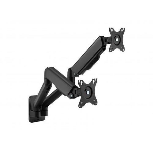 Supporto staffa a parete Equip 650138- per doppio Schermo TV Led, Lcd, Plasma da 17 a 32 - VESA max 100x100 mm
