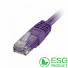 Cablenet 67-7010B cavo di rete Viola 1 m Cat5e U/UTP [UTP] (CNL 100PK 1M C5e Vi UTP PVC 26AWG FMB)