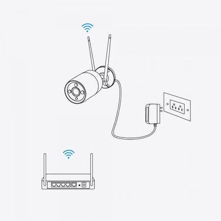 REOLINK W320 (WC510WAB2K02) - TELECAMERA WI-FI 2K
