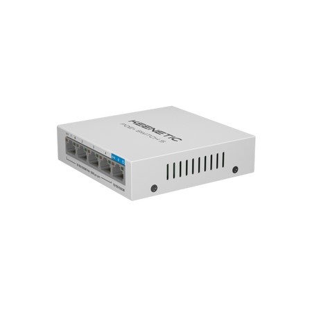 KEENETIC POE+ SWITCH 5 (KN-4610), SWITCH 1 PORTA 1GBPS + 4 PORTE 1 GBPS POE+, 30 W 802.3af/at (PoE+)