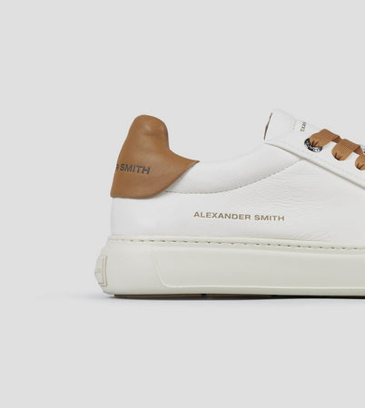 Alexander Smith sneakers Soho man white mustard SOM 3663
