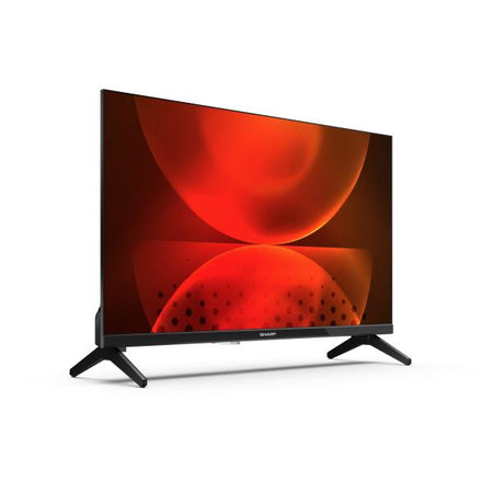 Televisore Sharp 24fh2ea - Display 24 Pollici Led - 1366x768 Hd - DvB-T2/c/s2 - Slot Ci+, 3x Hdmi, 2x Usb, Lan, Wifi - Android Tv - Vesa - Nero