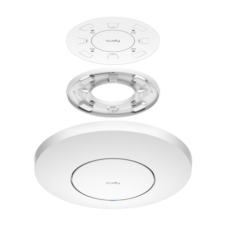 Punto di Accesso Wireless Gigabit PoE WiFi 6 AX3000 Porta 2.5G Montaggio a Soffitto, AP3000_P