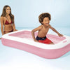 Intex Piscina Gonfiabile Rettangolare 2+ Rosa 166x100x25cm 58423