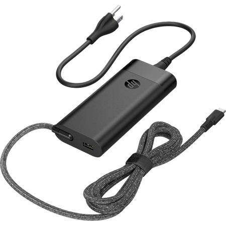 HP Caricabatterie per computer portatili 110W USB-C (110W USB-C Laptop Charger, - Laptop, Indoor, 110 W, - Business, Black, 1 pc[s] - Warranty: 12M)