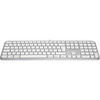 Logitech MX Keys S for Mac tastiera Ufficio RF senza fili + Bluetooth QWERTZ Tedesco Alluminio, Bianco