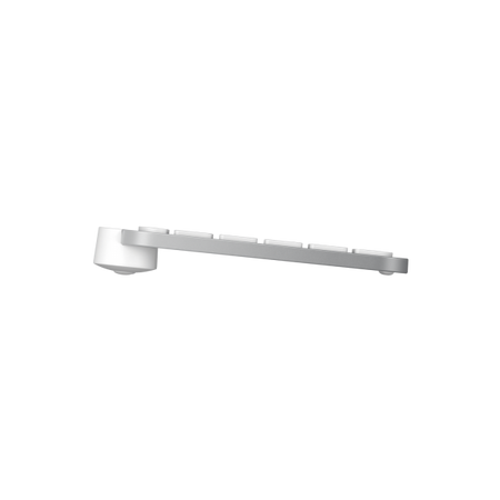 Logitech MX Keys S for Mac tastiera Ufficio RF senza fili + Bluetooth QWERTZ Tedesco Alluminio, Bianco