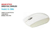 Mouse Wireless Da 2.4 Ghz Senza Filo Ultra Slim Bianco - Nero Pc Tablet Design