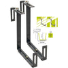 Gancio per balcone - GARDEN ID Standard 2x - Doppia regolabilità - Carico elevato - Montaggio semplificato