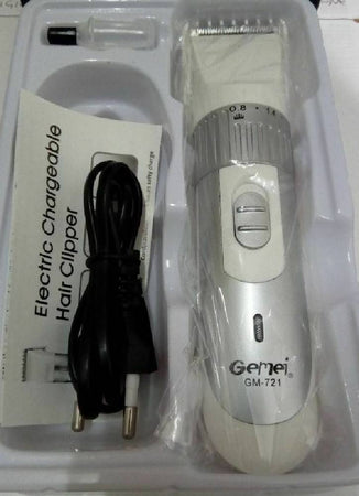 Rasoio Tagliacapelli Barba A Batteria Ricaricabile Con Lama In Ceramica Gm-721