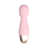 Mini Wand Massager in Silicone Morbido Massaggiatore Vibratore Clitorideo USB