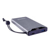 INTENSO POWER BANK F10000, PD, QUALCOMM QUICK CHARGE 3.0, DIGITAL PERCENTAGE DISPLAY, GRIGIO
