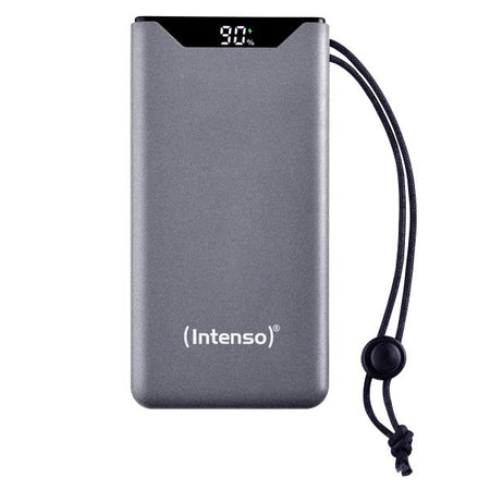 INTENSO POWER BANK F10000, PD, QUALCOMM QUICK CHARGE 3.0, DIGITAL PERCENTAGE DISPLAY, GRIGIO
