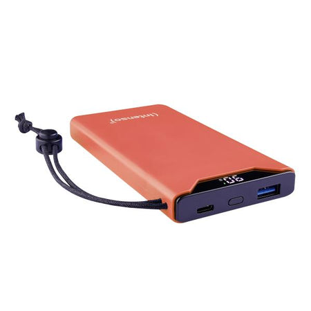INTENSO POWER BANK F10000, PD, QUALCOMM QUICK CHARGE 3.0, DIGITAL PERCENTAGE DISPLAY, ARANCIO