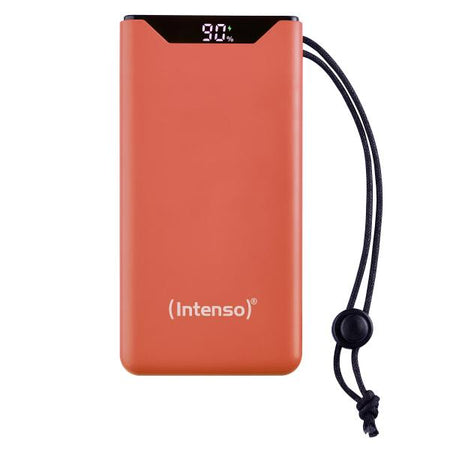 INTENSO POWER BANK F10000, PD, QUALCOMM QUICK CHARGE 3.0, DIGITAL PERCENTAGE DISPLAY, ARANCIO