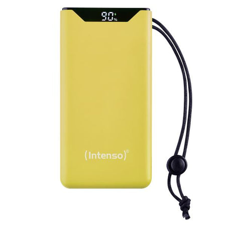 INTENSO POWER BANK F10000, PD, QUALCOMM QUICK CHARGE 3.0, DIGITAL PERCENTAGE DISPLAY, GIALLO