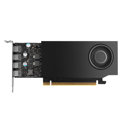 PNY VGA QUADRO RTX A400 4GB, 4x MINI DP, 1x ATX BRACKET, LOW PROFILE, OEM VERS