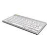R-Go Tools RGOCOESWLWH tastiera Universale Bluetooth QWERTY Spagnolo Bianco (R-Go Compact Break keyboard, - QWERTY [ES], bluetooth, white)