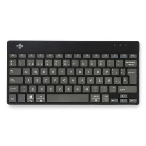 R-Go Tools RGOCOESWLBL tastiera Universale Bluetooth QWERTY Spagnolo Nero (R-Go Compact Break keyboard, - QWERTY [ES], bluetooth, black)