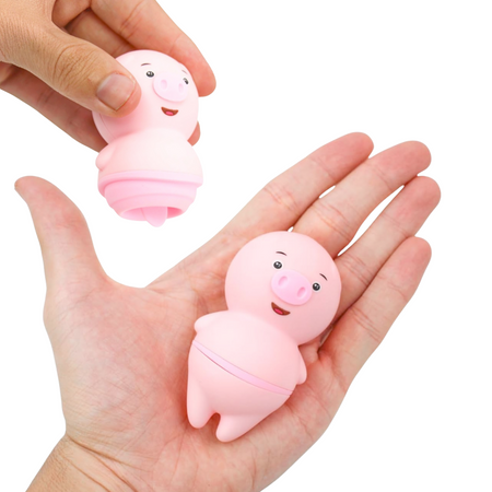 Vibratore Clitorideo Licking Mini Stimolatore Lecca Clitoride Toy Ricaricabile