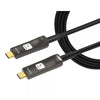 Cavo Audio/Video Ottico Attivo USB-C M/M AOC Fibra Ottica 4K 15m