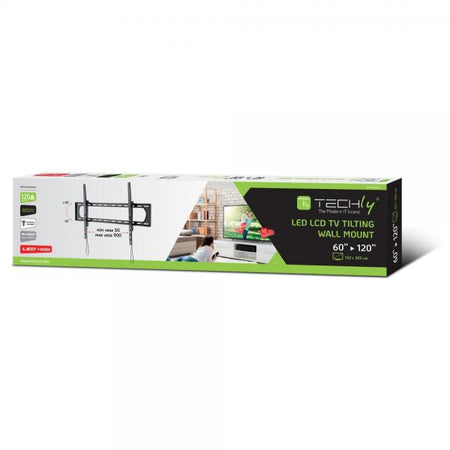 Staffa a Muro Inclinabile Slim TV LED LCD 60-120''