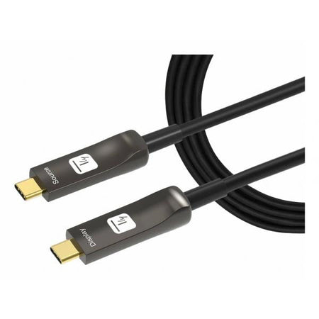 Cavo Audio/Video Ottico Attivo USB-C M/M AOC Fibra Ottica 4K 20m
