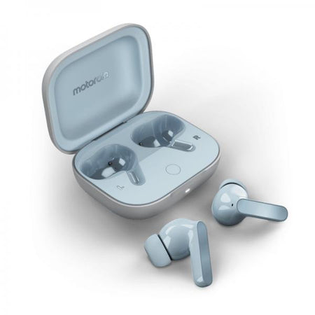 Moto Buds Cuffie Wireless IN-Ear Chiamate /musica /sport /tutti I Giorni Bluetooth Blu