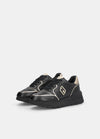 Liu Jo sneakers donna Amazing 25 in pelle black BF5049PX