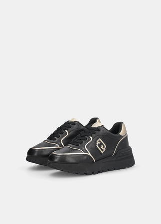 Liu Jo sneakers donna Amazing 25 in pelle black BF5049PX