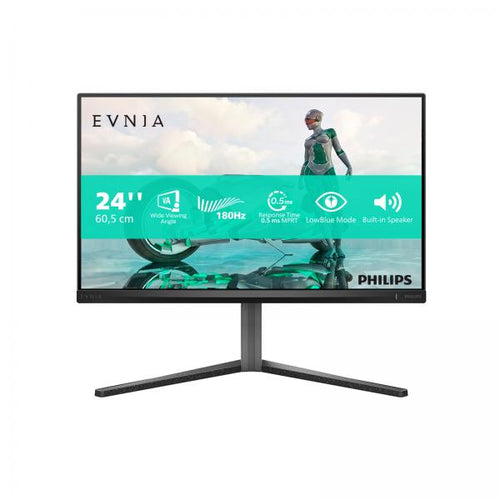 PHILIPS MONITOR GAMING 24 LED IPS 16:9 FHD 1MS 300 CDM 180HZ PIVOT DP/HDMI MULTIMEDIALE