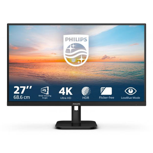 Philips Monitor 27 Led Uhd 4k Ips Multimediale 2xhdmi/dp 27e1n1800a