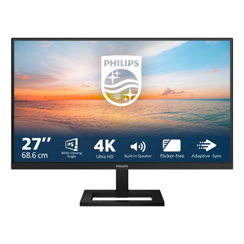 Philips Monitor 27 Led Uhd 4k Ips Multimediale 2xhdmi/dp 27e1n1800ae