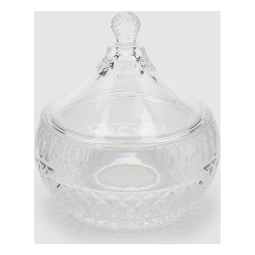 Coppa Bombata con coperchio Trasparente 16 cm