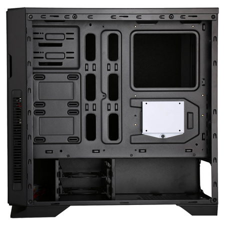 Case iTek SYLENT 07 - Mid-Tower - Fonoassorbente - 3x 12cm fan - Nero