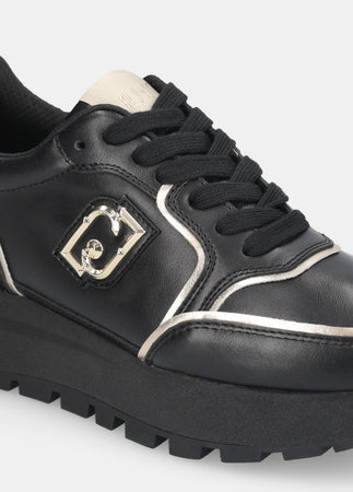 Liu Jo sneakers donna Amazing 25 in pelle black BF5049PX