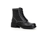 TRONCHETTO IN PELLE CON BORCHIE