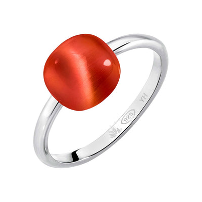 Anello MORELLATO donna Gemma argento 925 / rosso
