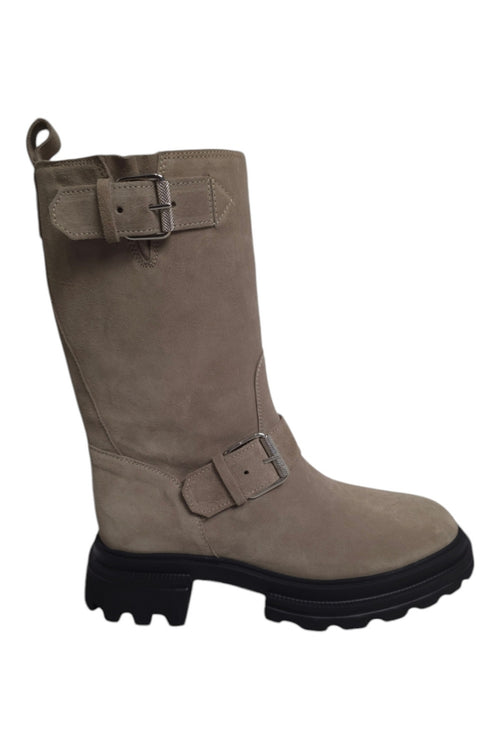 Hogan Stivali Beige da donna